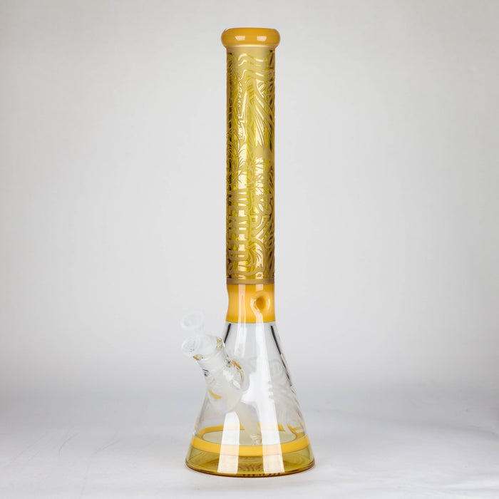 WENEED | 18" Eternal Serpent Glass Bong Glass Bong WENEED® Yellow