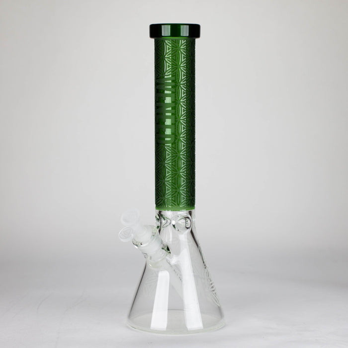 WENEED | 15.5" Celestial Prism Glass Bong WENEED® Green