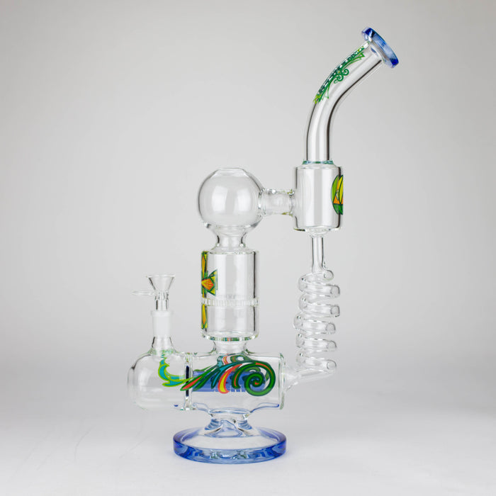 WENEED | 12.5" Twiststream Glass Bong Glass Bong WENEED®