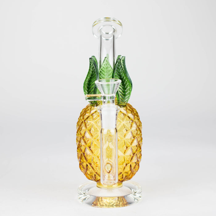 10" Pineapple Grass Bong Glass Bong JJ Distribution
