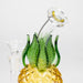 10" Pineapple Grass Bong Glass Bong JJ Distribution