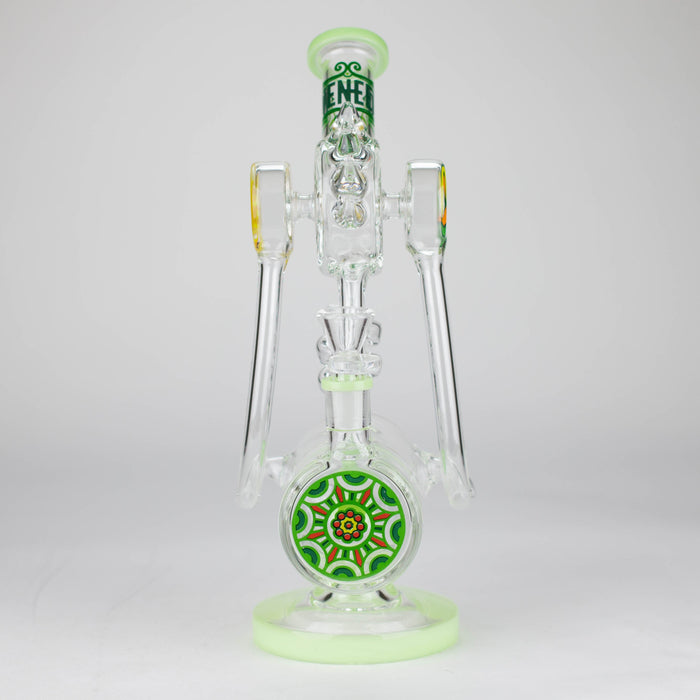 WENEED | 12" Twisting Tide Glass Bong Glass Bong WENEED®
