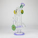 WENEED | 12" Twisting Tide Glass Bong Glass Bong WENEED® T-purple