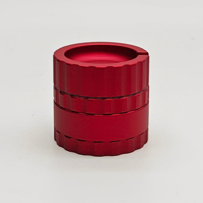 Fortune | 4 Parts 63.5mm x 57mm Aluminum Grinder [JC6006] Regular Grinder Fortune Red