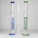 18" Multi-honeycomb diffuser Bong Glass Bong Bongzie Smokes