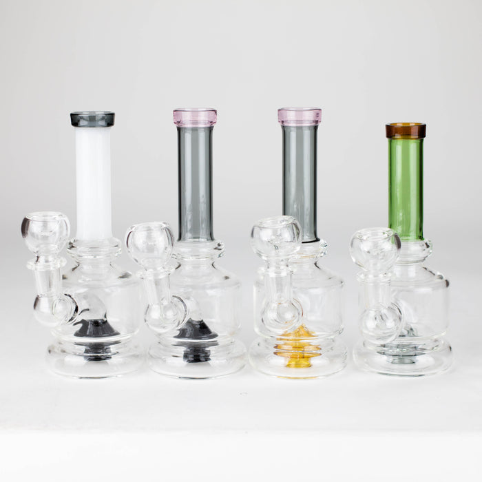 6" colour tube assorted glass bong Glass Bong Bongzie Smokes