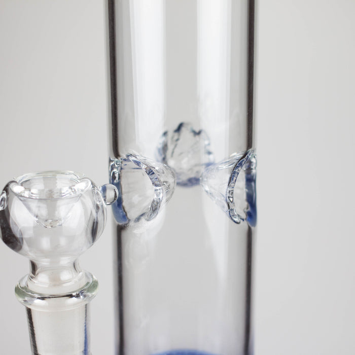 18" Multi-honeycomb diffuser Bong Glass Bong Bongzie Smokes