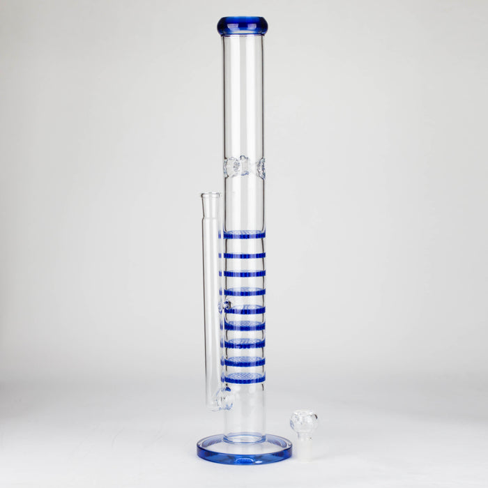 18" Multi-honeycomb diffuser Bong Glass Bong Bongzie Smokes