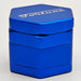 Fortune | 4 Parts Aluminum Hexagon Herb Grinder Regular Grinder Fortune Blue