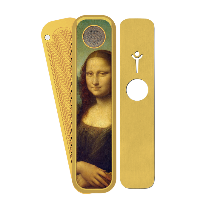Genius Pipe | Indestructible Hand Pipes Metal Pipe BG Sales Mona Lisa