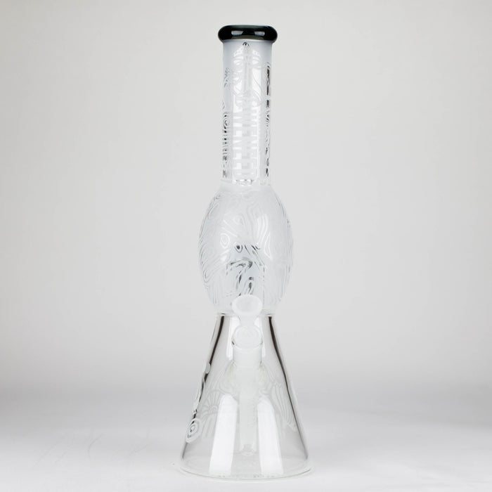 WENEED | 16.5" Mushroom Forest Bong Glass Bong WENEED® T-Black