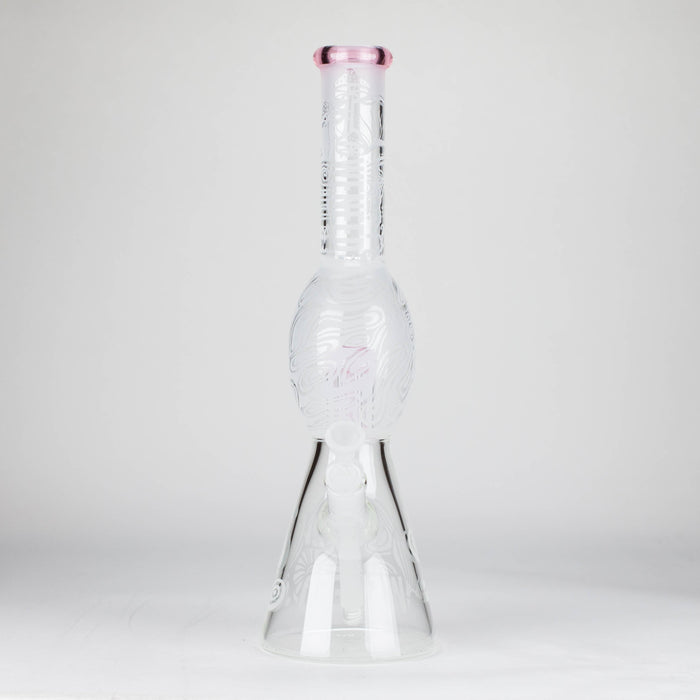 WENEED | 16.5" Mushroom Forest Bong Glass Bong WENEED® Pink