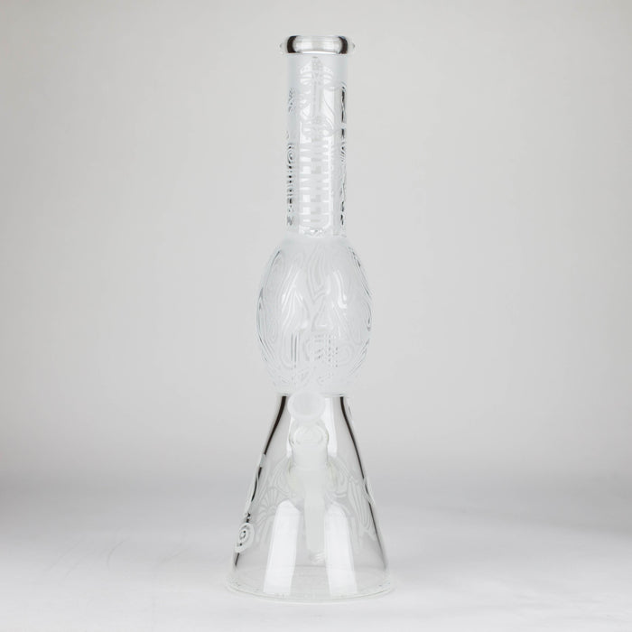 WENEED | 16.5" Mushroom Forest Bong Glass Bong WENEED® Clear