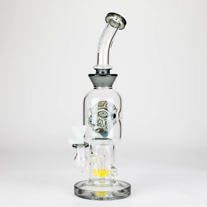 WENEED | 13" Phantom Grip Bong Glass Bong WENEED® T-black