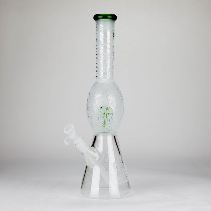 WENEED | 16.5" Mushroom Forest Bong Glass Bong WENEED® Green