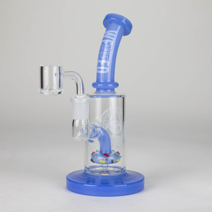 WENEED | 7" Basic Flow Bong Glass Bong WENEED® Blue