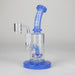 WENEED | 7" Basic Flow Bong Glass Bong WENEED® Blue