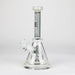 WENEED | 9" Zen Tribal Glass Bong Glass Bong WENEED® Smoke Grey