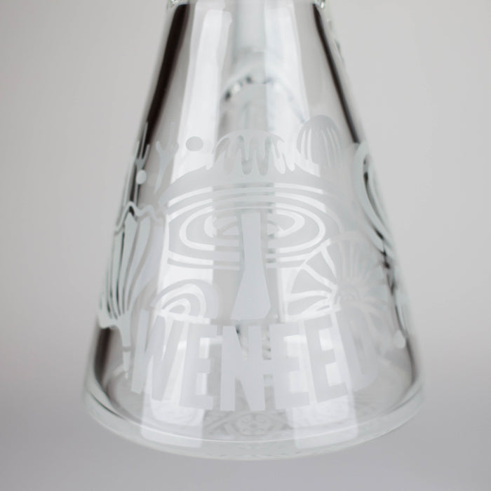 WENEED | 16.5" Mushroom Forest Bong Glass Bong WENEED®