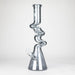 WENEED | 17.5" Iridescent Ripple Glass Bong Glass Bong WENEED® Black