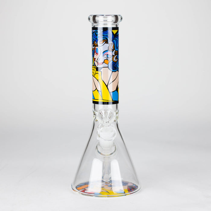 10" Mosaic Flow Glass Bong Glass Bong JJ Distribution