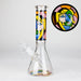 10" Mosaic Flow Glass Bong Glass Bong JJ Distribution Design D