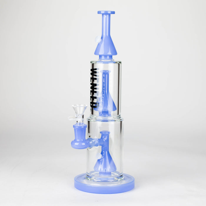 WENEED | 11.25" Dual-Chamber Bong Glass Bong WENEED® Jade Blue