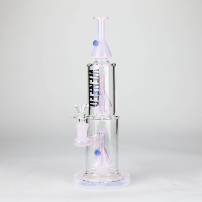 WENEED | 11.25" Dual-Chamber Bong Glass Bong WENEED® Jade pink
