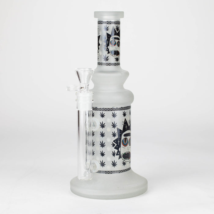 10" Cosmic Phantom Bong (Glow) Glass Bong JJ Distribution