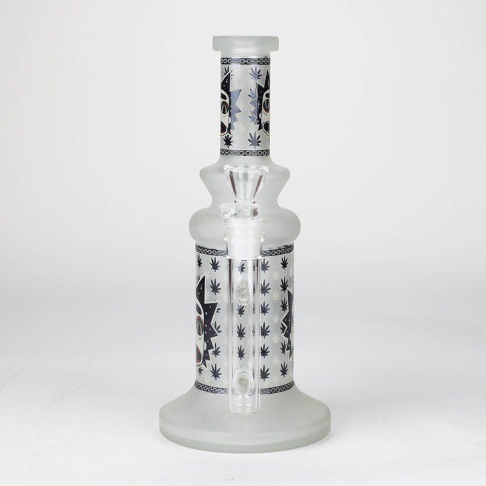 10" Cosmic Phantom Bong (Glow) Glass Bong JJ Distribution