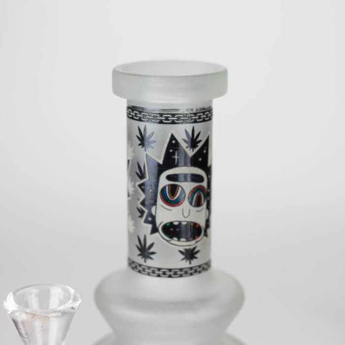 10" Cosmic Phantom Bong (Glow) Glass Bong JJ Distribution