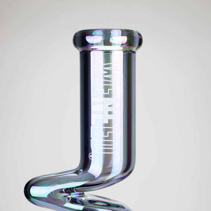 WENEED | 17.5" Iridescent Ripple Glass Bong Glass Bong WENEED®