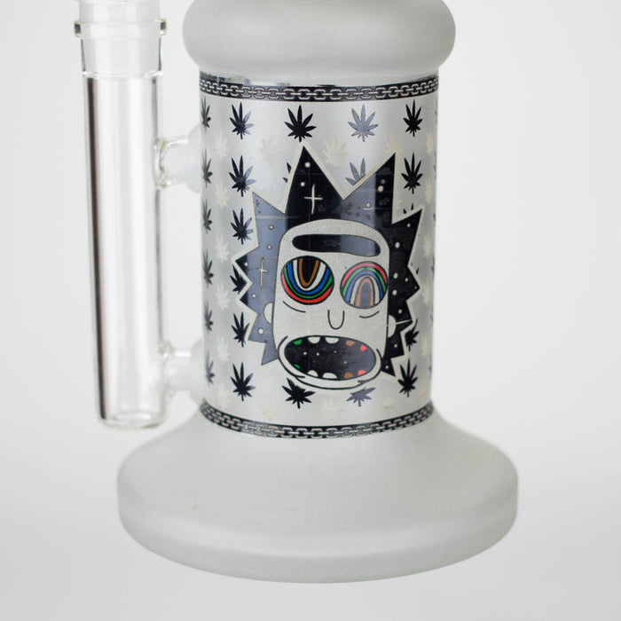 10" Cosmic Phantom Bong (Glow) Glass Bong JJ Distribution