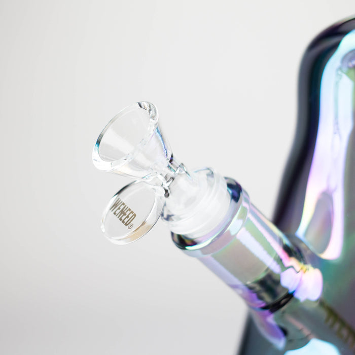 WENEED | 17.5" Iridescent Ripple Glass Bong Glass Bong WENEED®