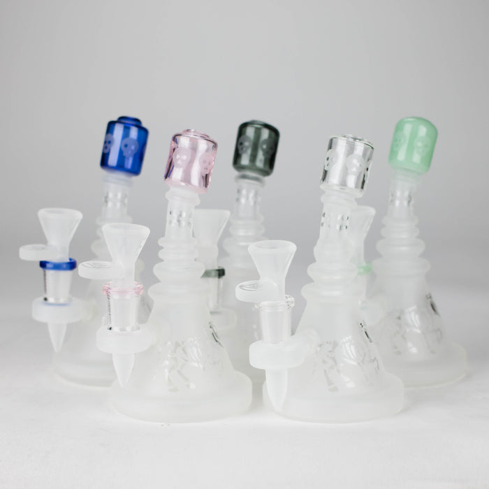 WENEED | 6" Skeleton Cat Bong Glass Bong WENEED®