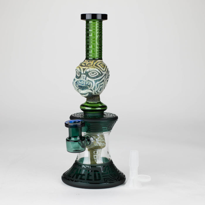 WENEED | 10" Jungle Totem Glass Bong Glass Bong WENEED®
