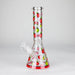 10" Glass Bong With Fruit Design Glass Bong 777 Smoke Apple
