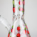 10" Glass Bong With Fruit Design Glass Bong 777 Smoke