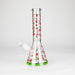 10" Glass Bong With Fruit Design Glass Bong 777 Smoke Cherry