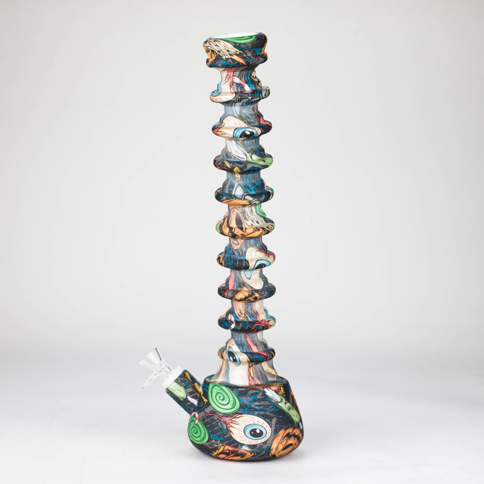 Z9"-15" Extendable Silicone Water Bong Resin · Silicone · Plastic Bong 777 Smoke