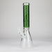 WENEED | 14" Cupid's Heart Beaker Glass Bong WENEED® Green
