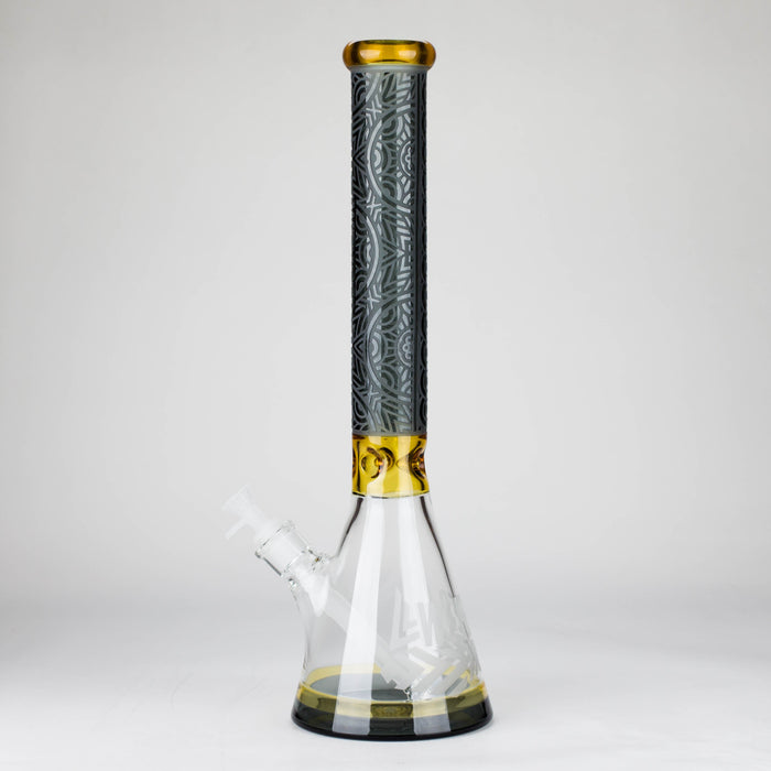 WENEED | 18" Harmony Engrave Beaker Glass Bong WENEED®