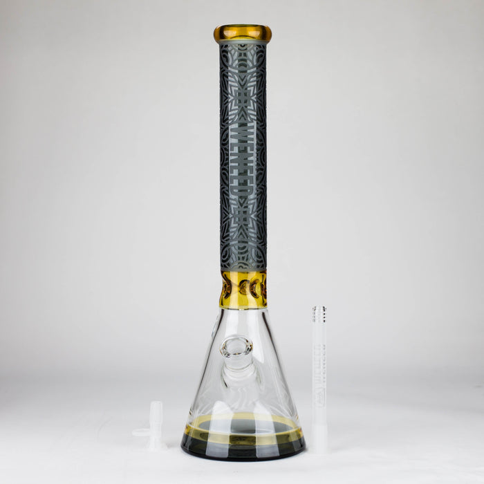 WENEED | 18" Harmony Engrave Beaker Glass Bong WENEED®