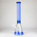 WENEED | 18" Harmony Engrave Beaker Glass Bong WENEED® Blue