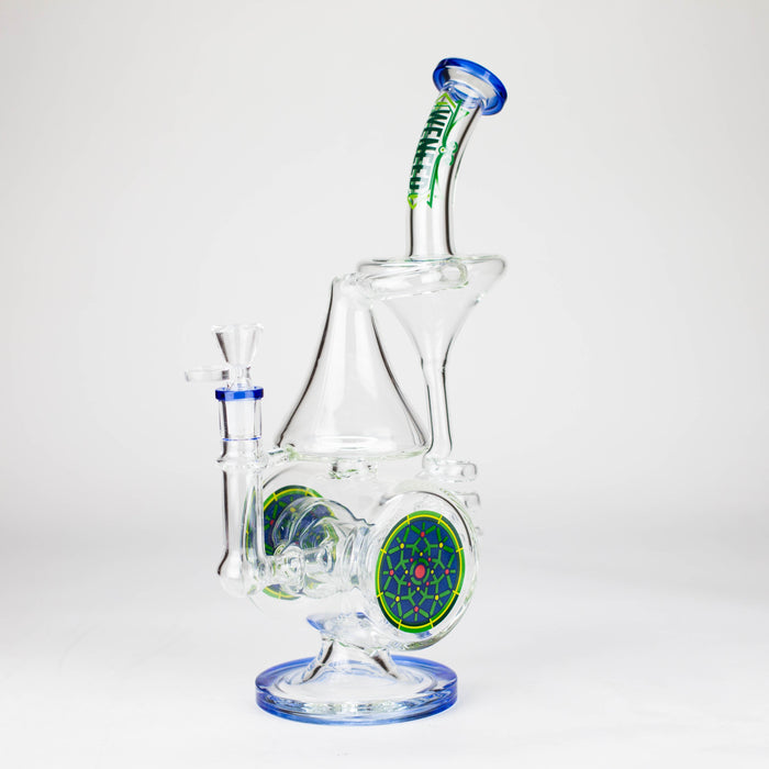 WENEED | 14.5" Orbit Cyclone Glass Bong Glass Bong WENEED® Blue