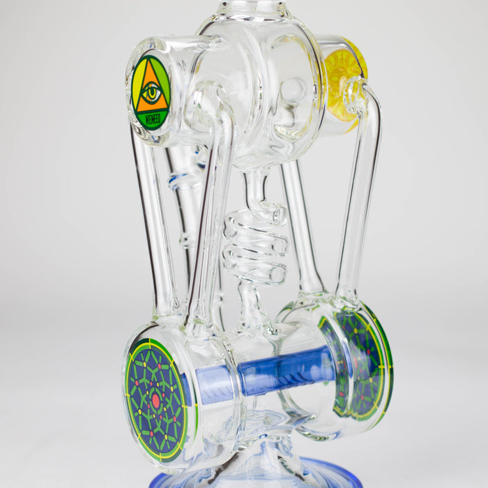 WENEED | 13" Galactic Vortex Glass Bong Glass Bong WENEED®