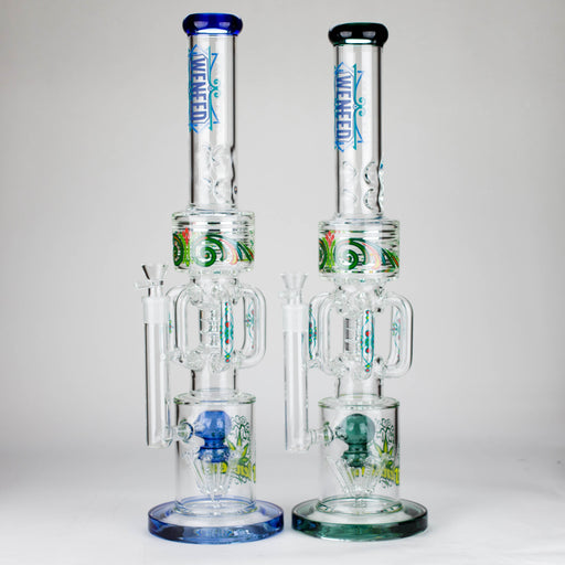WENEED | 22" Gear Perc Glass bong Glass Bong WENEED®