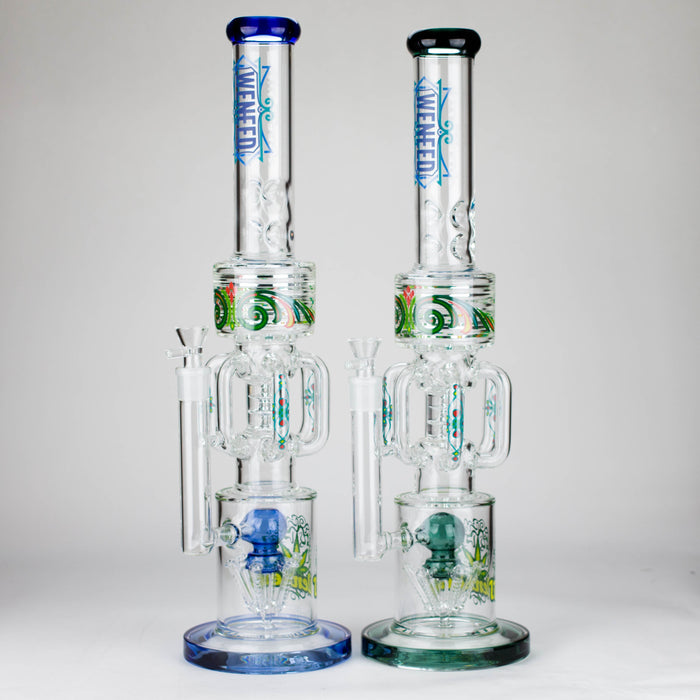 WENEED | 22" Gear Perc Glass bong Glass Bong WENEED®