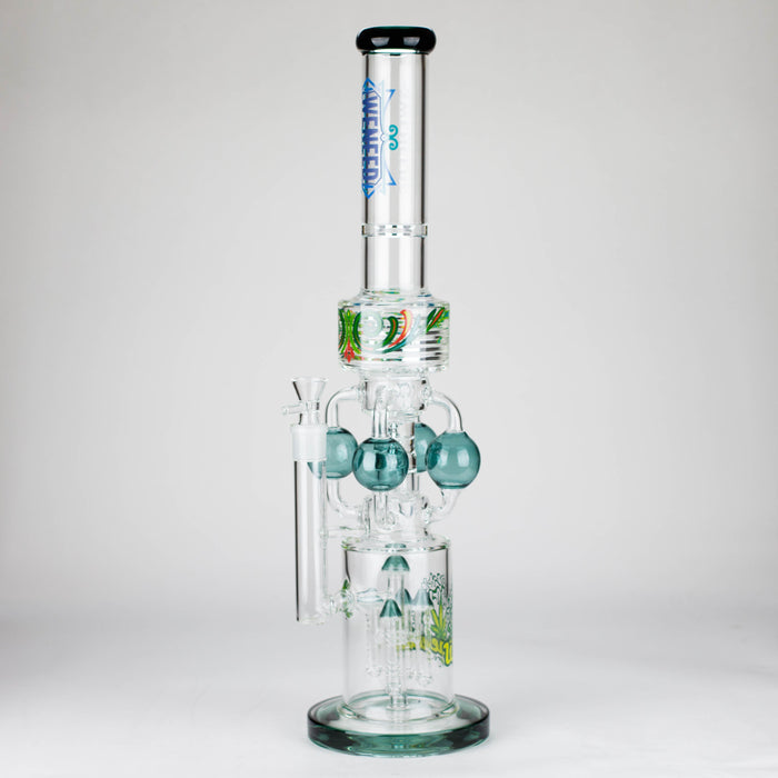 WENEED | 20" Gravity Pillar Glass Bong Glass Bong WENEED® Aqua