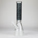 WENEED | 14" Cupid's Heart Beaker Glass Bong WENEED® Black